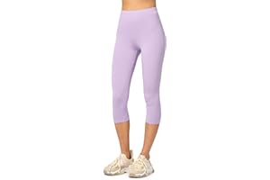 Merry Style Leggins Corti Donna 3/4 Pantaloni Capri Leggins Donna in Viscosa Traspirante, Pantaloncini Fitness Corti per Sportivi o Casual MS10-144