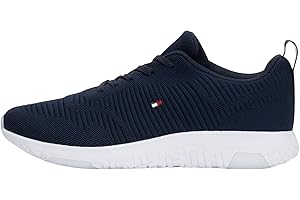 Tommy Hilfiger Sneakers da Runner Uomo Corporate Knit Rib Runner Scarpe Sportive