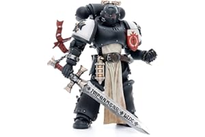 BLOOMAGE JOYTOY (BEIJING) TECH Warhammer 40k - Statuetta 1/18 Black Templars The Emperors Champion Rolantus, 12 cm