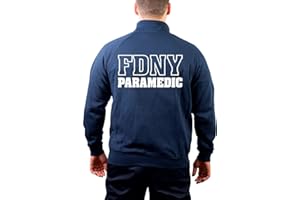 ‎FEUER1 feuer1 Sweatjacke Navy, New York City Fire Dept. Paramedic