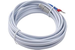 DEWIN Sensor de Sonda de Calefacción Por Suelo Radiante, Accesorio de Termostato de Calefacción Por Suelo Radiante, Cable de Sonda de Sensor de Temperatura del Suelo, 3 Metros