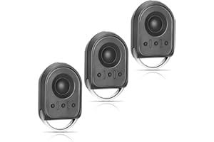 WOWFAST Remplacement Telecommande pour S0mfy 1841064, Telecommande portail 433,42 MHz 4 Canaux Compatible avec KEYG0 RTS Motorisation Portail et Porte de Garage(Lot de 3)