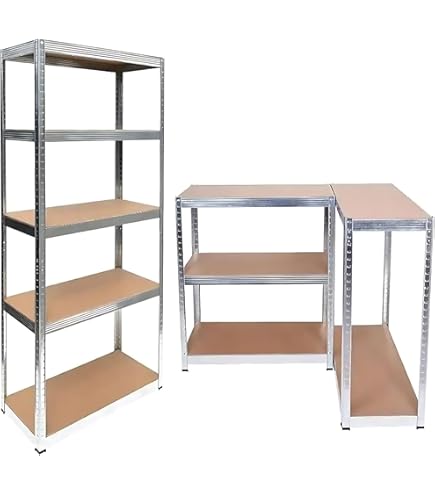 Panana 5 Tier Racking Shelf Garage Shelving Storage Shelves Unit