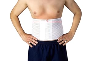 Gruber aktiv|er|leben Bauch und Rückenstützgürtel Bauchweggürtel Gr. 3 Slim (Breite 18,5cm, Umfang 110-130cm)