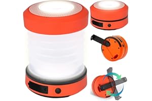 Lampe de camping télescopique avec dynamo [Semptec Urban Survival Technology]
