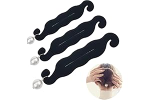 LYITZW 3Pcs Strumento per la Creazione Rapida di Chignon, Capelli Strumento per Intrecciare, Twist Curler Donut Strumenti, Magico Articolo per Raccogliere i Capelli in Modo Semplice e Veloce