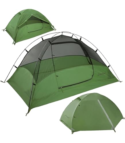 IEEILULU Bâche Anti-Pluie 3x3m avec Œillets, 6 Piquets et 6 Cordes - Imperméable Anti-UV Légère pour Tente Hamac, Camping, Randonnée et Extérieures