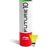 Li-Ning Future 10 Nylon Shuttlecock (Yellow, Pack of 6)