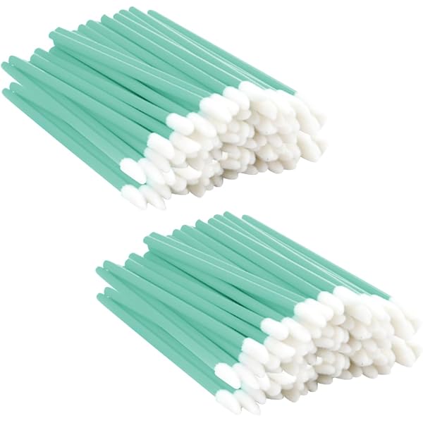 Lyualma 100 Bâtonnets Nettoyage Mousse - Tige Longue 120mm Pour Nettoyage Précision Appareils Photo, Électronique