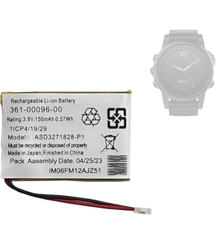 5x Plus Fenix Akku Battery Replacement Garmin Fenix Problemas