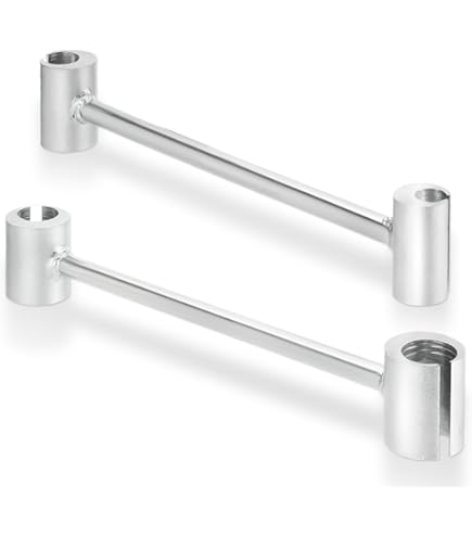 Infreecs 2 stuks deurscharnier, instelgereedschap, 14-18 mm en 23-25 mm scharnierspleet, instelsleutel, deurscharnier, reparatiegereedschap, dubbele kop, scharnier, spleet, instelsleutel voor
