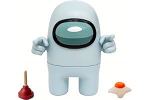 Bizak - Among Us figurka w pudełku, biała (64116010), wielokolorowa, 1 sztuka