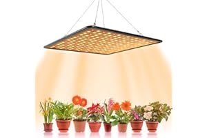 Beenle-Icey 1000W Lampe Led Horticole Croissance Floraison,Grow Light pour Culture Indoor Plante Lampe de Plante Croissance Hydroponique Eclairage Germination avec Crochet (A)