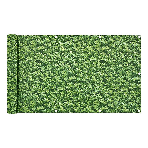 Balkon Sichtschutz verschiedene Modelle – Balkonbespannung Balkonsichtschutz Balkonverkleidung 6 Meter (0,90 x 6,0 Meter, Stein – Optik) - 5