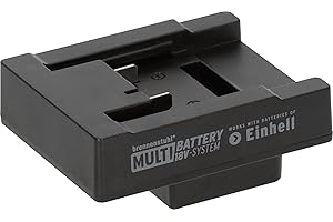 Brennenstuhl Adapter do reflektorów budowlanych LED w systemie Brennenstuhl Multi Battery 18V do stosowania z akumulatorami Einhell