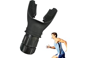 HICWX Breathing Exerciser Trainer,Deep Breathing Lung Exerciser Device, Adjust Resistance Improve Lung Capacity Handheld Lung Expansion Training Tool