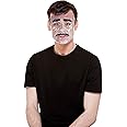 Smiffys Transparent Mask, Male, Clear with Elastic Strap, Halloween Fancy Dress Accessory, Serial Killer Dress Up Masks