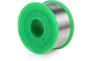 LYLIN 0.8 mm Alambre de soldadura Sin plomo sn99.9 cu0.7 con colofonia núcleo para trabajos de soldadura electrónica (50g)