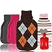 UK KNITTED LARGE HOT WATER BOTTLE WITH BEAUTIFUL COVER (Brown)