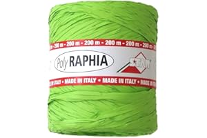 Star Raphia Vert Clair Rouleau 200 Mètres