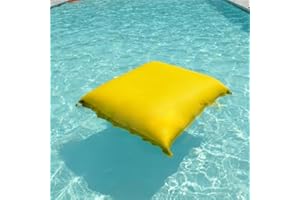 UGEFKMQ Housse Pouf Poirepouf Flottant pour Piscine, Canapé d'entretien, Chaise Pazy, Pouf Géant, Piscine (sans Remplissage), 140Cm X 180Cm,Jaune,180 Cm * 140 Cm