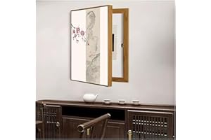 WBBML Electrico Decorativos Caja Medidor Versión Vertical Sin Perforación Pintura Decorativa Caja Contadores Tapar Cuadro de Luz Decora Sala de Estar(B,40x60cm)