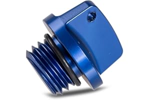 NLLeZ 1pc CNC Öleinfüllschraube Stecker for Kawasaki Z650 Z800 Z900RS Z1000 ER4N ER6F ER6N Ninja 400 600 650 1000 VERSYS 650 1000 ZXR750 / R (Farbe : Bule)