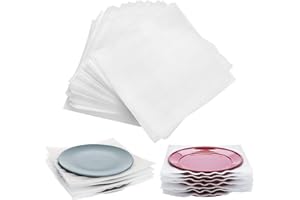 BUYGOO 50Pcs Cushion Foam Sheets 12'' x 12'' Foam Wrap Sheet for Packing, Reusable Foam Wrapping Papers Sheets Foam Packing Supplies for Moving House to Protect Dishes China Glasses Fragile Items