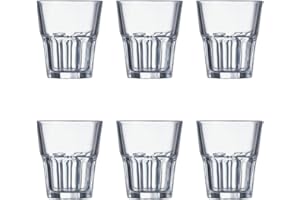 Arcoroc Granity Caja 6 Vasos Bajos Vidrio 27Cl