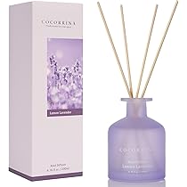 Diffusore Profumo Ambiente COCORRÍNA - Ambra Di Fico 200ml Con 10 Bastoncini Di Canne