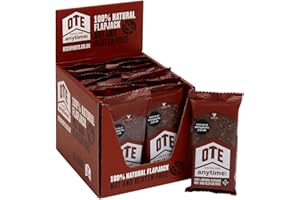 OTE Anytime Bars - Energy Bars for Cycling - Cycling Nutrition Bars - Nut Free Snacks for Running - Endurance Flapjack Bars - Box of 16 x 62g