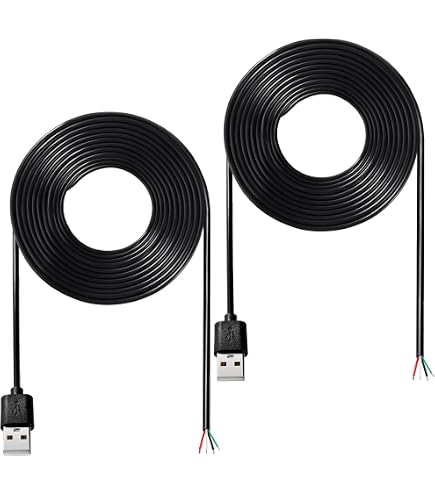 4 Stück USB A Female Auf 4 Pin Offene Kabel 30 Cm – Für DIY, Reparatur & Stromversorgung (5V/2A, 480 Mbps)