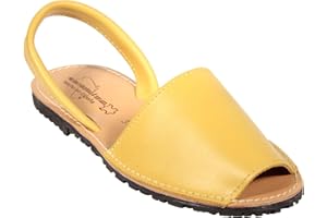 HECHO EN ESPAÑA Menorquinas Ibicencas Sandales d'été en cuir