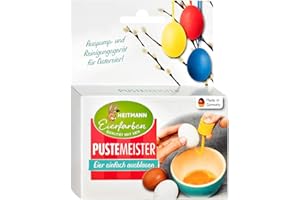 Heitmann Eierfarben Dispositivo de soplado, Amarillo, Normal