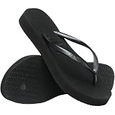 Havaianas Ladies' Slim Flatform Flip-flops Black EU size 34.25
