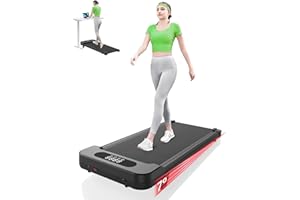 HOMEFITNESSCODE Tapis de Course et Marche 3 en 1 avec Pente 7% – Tapis Roulant Silencieux, 8 km/h, 2,5 CV, Amorti Confortable, Charge 130 kg, Écran LCD – Maison & Bureau