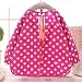 Waterproof Baby Long-sleeves Feeding Clothes Baby Bibs,Heart Bear,Pink