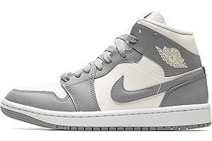 NIKE Jordan WMNS Air Jordan 1 MID SE DO6699 200 para mujer, Sail/Stealth-white, 37.5 EU