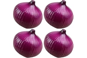 Wudaizhi Simulación Cebolla Vegetales Artificiales Cebolla Falsa Modelo De La Cocina Decoración del Hogar Decoración De Verduras Falsas Realista Propiedades De Fotos