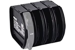 Meike EFTR-C Pudełko do przechowywania filtra kroplowego do CPL VND przezroczysta czarna obudowa z 4 filtrami UV