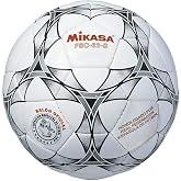 Mikasa FSC62S Futsal Ball, Size 4, White/Black