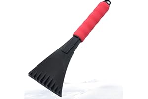 JJHXM 1 Pièces grattoir Pare Brise Voiture,Grattoir à Glace en Plastique,raclette Voiture,raclette Pare Brise Voiture,avec Poignée Antidérapante,pour Dégivrer Les Vitres