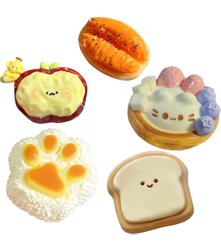 2 Jouets Squishy Chat Et Chien – Anti-stress Kawaii En Silicone – Cadeau Pour Enfants Et Adultes