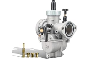 ‎NIBBI NIBBI PE17mm Vergaser für 80cc-100cc Flansch Motorrad Motor Vergaser mit Carb Jets