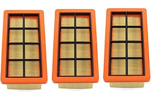 MCHNIC 3 filtri a pieghe piatte per aspirapolvere Kärcher AD2 AD2 Battery, AD3 AD3 Premium AD 3.000 AD 3.200, AD4 Premium aspirapolvere multiuso ricambio 6.415-953.0