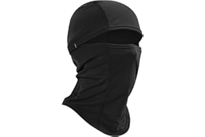 Huccik Cagoule Chaude Hiver Coupe-Vent - Masque Visage pour Ski, Motocyclisme & Cyclisme - Tour de Cou Polaire Homme Femme