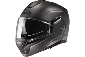 HJC, modułowy kask motocyklowy I100 mat titanium, M