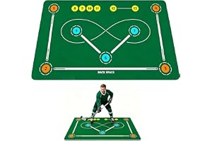 Wapasezyar Hockey träningsmatta 150 x 90 cm – halkfri och tyst –