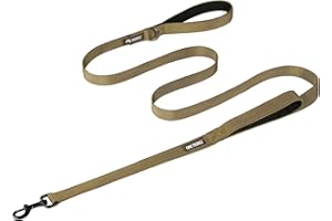 OneTigris doppel-Hundeleine mit reflektierenden Streifen M(182cm)