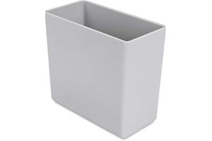 1a-TopStore 10 STK. Einsatzkästen Einsatzboxen Schubladen-Einsatzkasten Sortierboxen, 32 Größen, 5 Farben (grau, 99x49x90 mm)